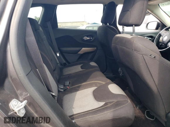 2017 Jeep Cherokee Sport with VIN 1C4PJLAS2HW652382, listed as a Copart auction lot 63910224 with 80,855 mi miles and Salvage title. Bid and sale history available at DreamBid. Image 11.