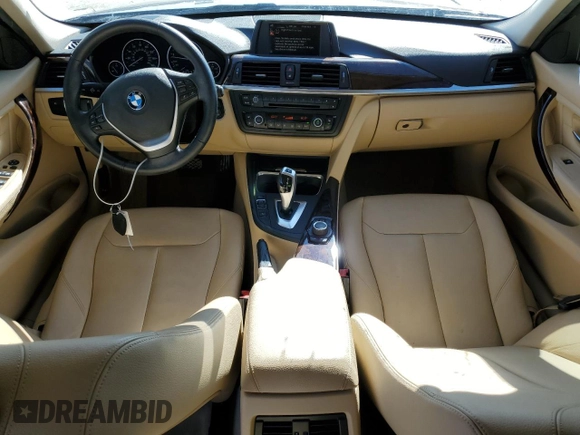 2015 BMW 3 Series 328i with VIN WBA3A5G58FNS88853, listed as a Copart auction lot 42785375 with 129,918 mi miles and Salvage title. Bid and sale history available at DreamBid. Image 8.