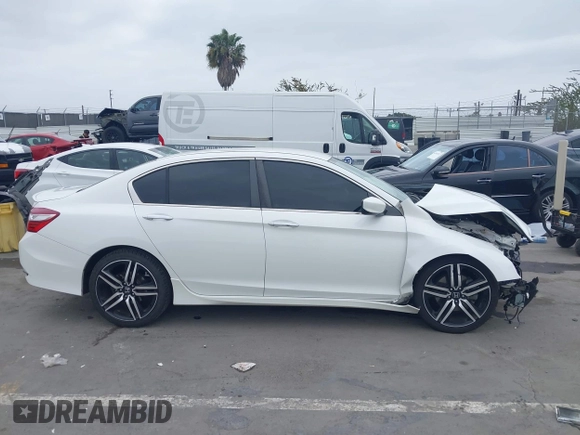2016 Honda Accord Sport with VIN 1HGCR2F51GA057024, listed as a IAAI auction lot 42455009 with 106,420 mi miles and . Bid and sale history available at DreamBid. Image 14.