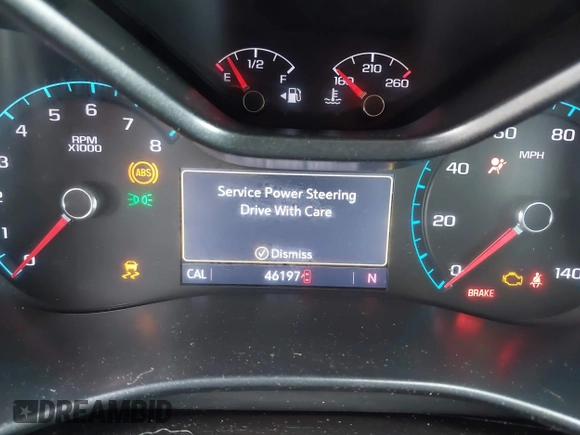 2019 GMC Canyon 4WD All Terrain w/Cloth with VIN 1GTG6FEN7K1114207, listed as a IAAI auction lot 41783729 with 46,197 mi miles. Bid and sale history available at carsss.com. Image 16.