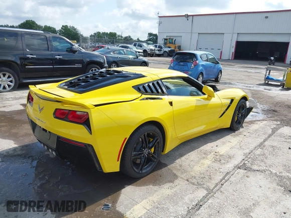 2017 Chevrolet Corvette 1LT with VIN 1G1YB2D75H5106788, listed as a IAAI auction lot 42171603 with 124,958 mi miles and . Bid and sale history available at DreamBid. Image 4.