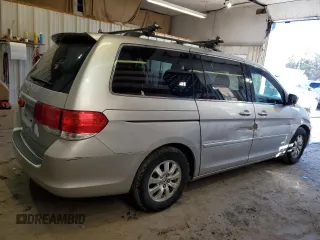 2008 Honda Odyssey EX-L with VIN 5FNRL38698B419308, listed as a Copart auction lot 51041735 with 123,161 mi miles and Salvage Title. Bid and sale history available at carsss.com. Image 3.