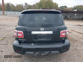 2020 Nissan Armada SV with VIN JN8AY2ND3LX016455, listed as a IAAI auction lot 41015514 with 109,562 mi miles. Bid and sale history available at carsss.com. Image 17.