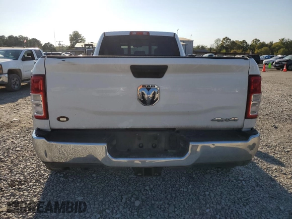 2019 Ram 3500 Tradesman with VIN 3C63RRGL4KG591799, listed as a Copart auction lot 74975454 with 140,736 mi miles and Salvage Title. Bid and sale history available at carsss.com. Image 6.