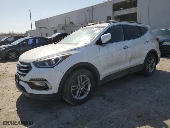 2017 Hyundai Santa Fe Sport 2.4L with VIN 5NMZUDLB6HH034343, listed as a Copart auction lot 51452865 with NaN miles and Clean Title. Bid and sale history available at carsss.com. Image 1.