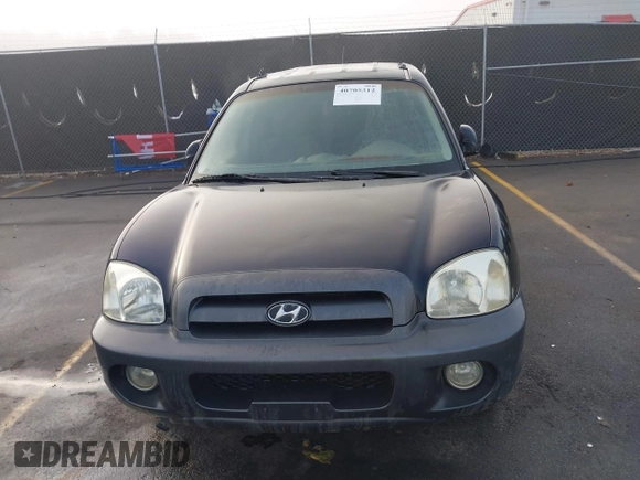 2005 Hyundai Santa Fe GLS with VIN KM8SC73D45U994851, listed as a IAAI auction lot 40705312 with 135,459 mi miles. Bid and sale history available at carsss.com. Image 12.