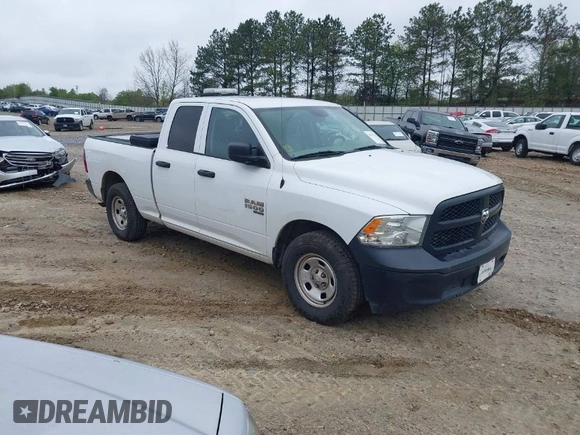 2020 Ram 1500 Classic Tradesman with VIN 1C6RR6FG9LS128953, listed as a IAAI auction lot 41813742 with 167,328 mi miles. Bid and sale history available at carsss.com. Image 1.