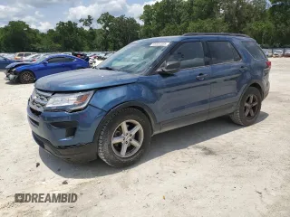 2018 Ford Explorer with VIN 1FM5K7B89JGB39866, listed as a Copart auction lot 55853595 with 103,763 mi miles and Salvage title. Bid and sale history available at DreamBid. Image 1.