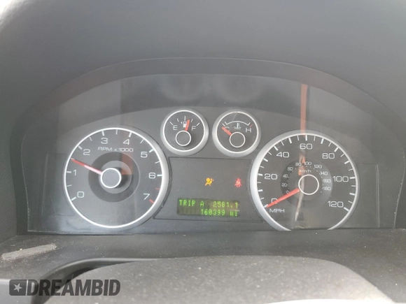 2007 Ford Fusion SE with VIN 3FAHP07117R214881, listed as a Copart auction lot 86311234 with 160,399 mi miles and Non Repairable. Bid and sale history available at carsss.com. Image 9.