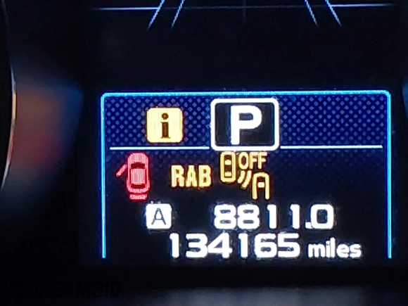 2017 Subaru Legacy Limited with VIN 4S3BNAN61H3038702, listed as a IAAI auction lot 41799555 with 134,165 mi miles. Bid and sale history available at carsss.com. Image 15.