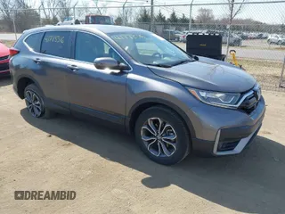 2022 Honda CR-V EX with VIN 5J6RW2H52NA007948, listed as a IAAI auction lot 41773316 with 56,767 mi miles. Bid and sale history available at carsss.com. Image 1.