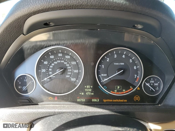 2015 BMW 4 Series 428i xDrive with VIN WBA4C9C54FD330243, listed as a Copart auction lot 48339095 with 85,753 mi miles and Salvage Title. Bid and sale history available at carsss.com. Image 9.