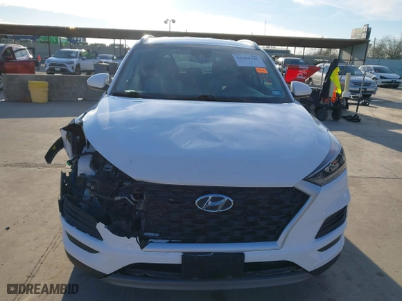 2020 Hyundai Tucson Sport with VIN KM8J33AL8LU251329, listed as a IAAI auction lot 41254246 with 61,626 mi miles. Bid and sale history available at carsss.com. Image 11.