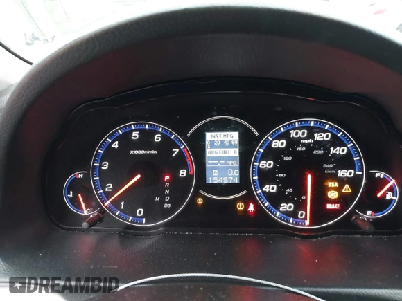 2007 Acura TSX with VIN JH4CL96877C013843, listed as a IAAI auction lot 41148910 with 154,974 mi miles and . Bid and sale history available at DreamBid. Image 7.