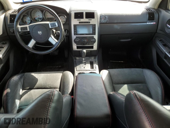 2008 Dodge Charger SRT-8 with VIN 2B3KA73W48H284076, listed as a Copart auction lot 48109825 with 156,174 mi miles and Salvage Title. Bid and sale history available at carsss.com. Image 8.
