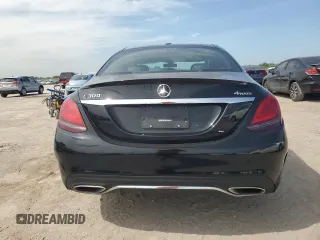 2020 Mercedes-Benz C 300 with VIN 55SWF8EB3LU325604, listed as a Copart auction lot 46177275 with Not provided miles and Non repairable. Bid and sale history available at DreamBid. Image 6.