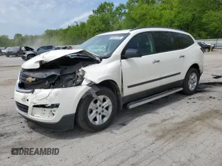 2014 Chevrolet Traverse LS z VIN 1GNKVFKD1EJ360352, wystawiony jako Copart lot #56841245 z przebiegiem 87 890 mil mil oraz Szkoda całkowita • Salvage title. Historia ofert i sprzedaży dostępna na DreamBid. Obrazek 1.