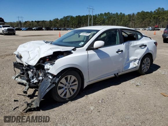 2024 Nissan Sentra S with VIN 3N1AB8BVXRY359352, listed as a Copart auction lot 49323845 with 12,067 mi miles and Salvage Title. Bid and sale history available at carsss.com. Image 1.