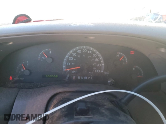 1999 Ford F-150 with VIN 1FTRF17W9XKB35000, listed as a Copart auction lot 86001964 with 155,055 mi miles and Salvage title. Bid and sale history available at DreamBid. Image 9.