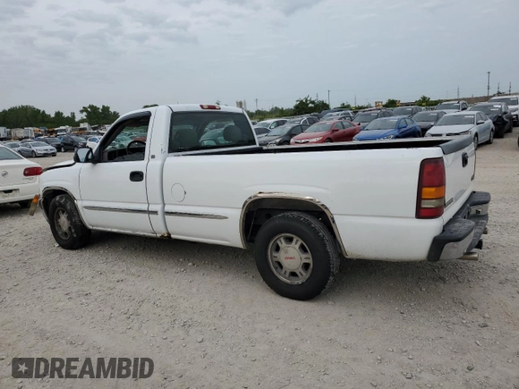 1999 GMC New Sierra 1500 SL with VIN 1GTEC14V3XE544949, listed as a Copart auction lot 68512264 with 0 mi miles and Salvage Title. Bid and sale history available at carsss.com. Image 2.