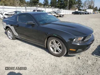 2011 Ford Mustang V6 with VIN 1ZVBP8AM4B5164343, listed as a Copart auction lot 53173815 with 126,579 mi miles and Salvage Title. Bid and sale history available at carsss.com. Image 4.