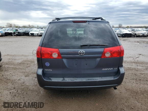 2009 Toyota Sienna CE with VIN 5TDZK23C39S264472, listed as a Copart auction lot 54132045 with 175,168 mi miles and Clean Title. Bid and sale history available at carsss.com. Image 6.