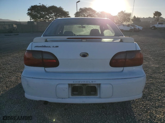 2003 Chevrolet Malibu LS with VIN 1G1NE52J13M608173, listed as a Copart auction lot 87966745 with 196,669 mi miles and Salvage Title. Bid and sale history available at carsss.com. Image 6.
