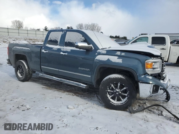 2014 GMC Sierra 1500 SLT with VIN 1GTV2VEC9EZ118129, listed as a Copart auction lot 41666395 with 0 mi miles and Clean Title. Bid and sale history available at carsss.com. Image 4.