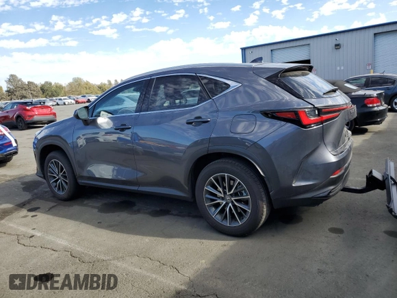 2024 Lexus NX 350h with VIN JTJAKCEZ4R2025876, listed as a Copart auction lot 78087754 with 11,114 mi miles and Salvage title. Bid and sale history available at DreamBid. Image 2.
