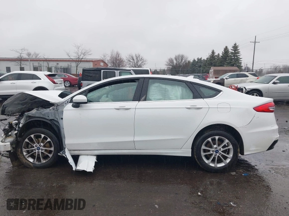 2020 Ford Fusion SE with VIN 3FA6P0H74LR155667, listed as a IAAI auction lot 41482612 with Not provided miles and . Bid and sale history available at DreamBid. Image 14.