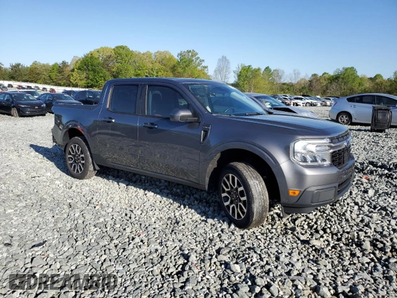 2022 Ford Maverick XL with VIN 3FTTW8E32NRA72905, listed as a Copart auction lot 53434865 with 43,702 mi miles and Salvage Title. Bid and sale history available at DreamBid. Image 4.