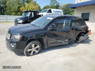 2016 Jeep Compass High Altitude Edition with VIN 1C4NJDEB7GD658020, listed as a Copart auction lot 68507504 with 89,309 mi miles and Salvage Title. Bid and sale history available at carsss.com. Image 1.