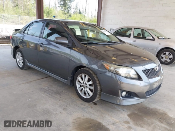 2009 Toyota Corolla with VIN 1NXBU40E79Z133873, listed as a IAAI auction lot 42132035 with 232,578 mi miles. Bid and sale history available at carsss.com. Image 1.