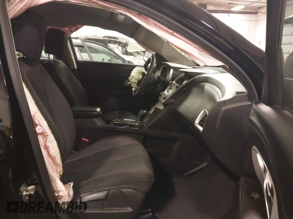2016 Chevrolet Equinox LS with VIN 2GNALBEKXG1165075, listed as a IAAI auction lot 41429235 with 104,675 mi miles. Bid and sale history available at carsss.com. Image 5.