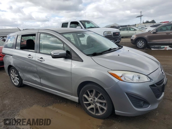 2013 Mazda 5 Touring with VIN JM1CW2CL8D0155432, listed as a Copart auction lot 45225645 with 182,060 mi miles and Salvage Title. Bid and sale history available at carsss.com. Image 4.