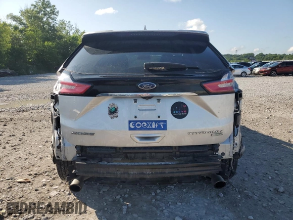 2019 Ford Edge Titanium с VIN 2FMPK3K92KBB42630, выставлен на аукционе Copart как лот 60984945 с пробегом 101 321 миль миль и Списание • Salvage title. История ставок и продаж доступна на DreamBid. Изображение 6.