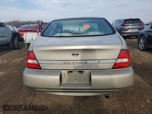 2001 Nissan Altima GXE with VIN 1N4DL01D71C207968, listed as a Copart auction lot 85473544 with 0 mi miles and Salvage Title. Bid and sale history available at carsss.com. Image 6.