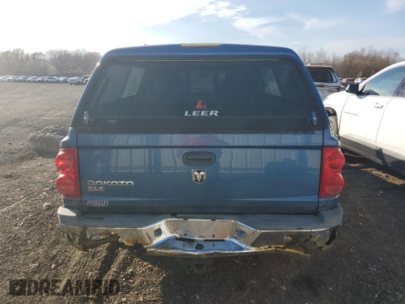 2006 Dodge Dakota SLT with VIN 1D7HW42N26S619350, listed as a Copart auction lot 78678944 with 40,279 mi miles and Clean Title. Bid and sale history available at carsss.com. Image 6.