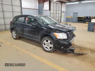 2008 Dodge Caliber SXT with VIN 1B3HB48CX8D665433, listed as a Copart auction lot 47119435 with 206,027 mi miles and Salvage Title. Bid and sale history available at DreamBid. Image 4.