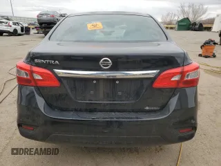 2017 Nissan Sentra S with VIN 3N1AB7AP8HY240954, listed as a Copart auction lot 45765415 with 146,459 mi miles and Salvage Title. Bid and sale history available at DreamBid. Image 6.