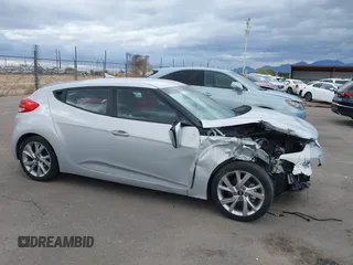 2017 Hyundai Veloster Value Edition with VIN KMHTC6AD2HU308084, listed as a IAAI auction lot 41734062 with 59,354 mi miles. Bid and sale history available at carsss.com. Image 14.