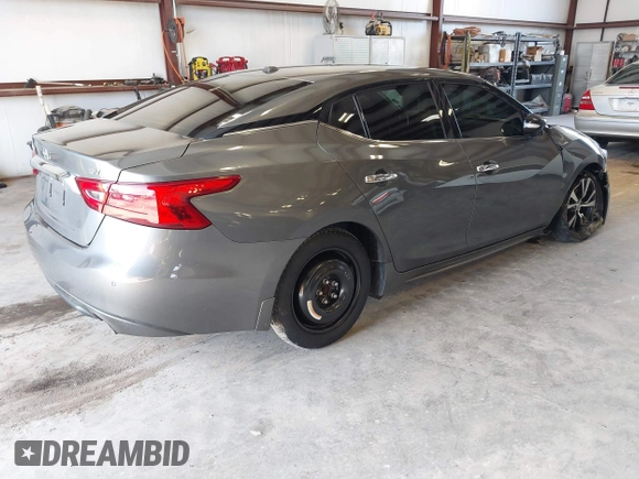 2017 Nissan Maxima SV with VIN 1N4AA6AP1HC427784, listed as a IAAI auction lot 41533604 with 111,295 mi miles and . Bid and sale history available at DreamBid. Image 4.