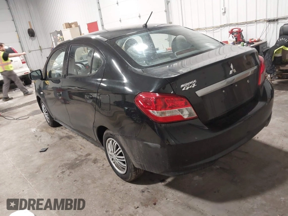 2020 Mitsubishi Mirage ES z VIN ML32F3FJXLHF02244, wystawiony jako IAAI lot #41670519 z przebiegiem 76 852 mil mil oraz . Historia ofert i sprzedaży dostępna na DreamBid. Obrazek 3.