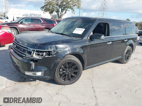 2018 Ford Flex Limited with VIN 2FMGK5D81JBA05788, listed as a IAAI auction lot 41599235 with 72,267 mi miles. Bid and sale history available at carsss.com. Image 17.