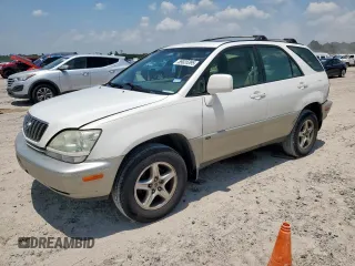 2001 Lexus RX 300 z VIN JTJHF10U310204364, wystawiony jako Copart lot #59035395 z przebiegiem 201 170 mil mil oraz Szkoda całkowita • Salvage title. Historia ofert i sprzedaży dostępna na DreamBid. Obrazek 1.
