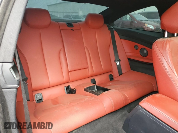 2014 BMW 4 Series 435i xDrive with VIN WBA3R5C57EF784623, listed as a Copart auction lot 58394765 with 206,251 mi miles and Clean title. Bid and sale history available at DreamBid. Image 10.