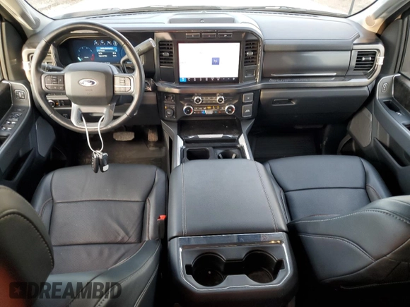 2024 Ford F-250 with VIN 1FT8X2BN8REC02202, listed as a Copart auction lot 79477304 with 16,581 mi miles and Salvage title. Bid and sale history available at DreamBid. Image 8.