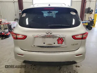 2015 Infiniti QX60 with VIN 5N1AL0MN4FC524899, listed as a Copart auction lot 49629245 with 157,761 mi miles and Salvage Title. Bid and sale history available at carsss.com. Image 6.