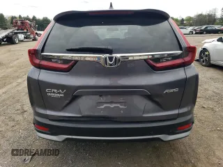 2021 Honda CR-V EX-L with VIN 2HKRW2H80MH618004, listed as a Copart auction lot 53980895 with 48,072 mi miles and Salvage Title. Bid and sale history available at DreamBid. Image 6.
