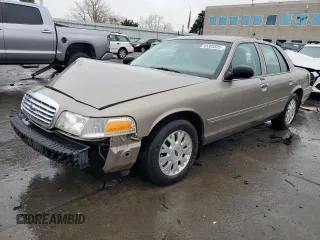 2005 Ford Crown Victoria LX с VIN 2FAFP74W05X122403, выставлен на аукционе Copart как лот 45305825 с пробегом 202 381 миль миль и Списание • Salvage title. История ставок и продаж доступна на DreamBid. Изображение 1.